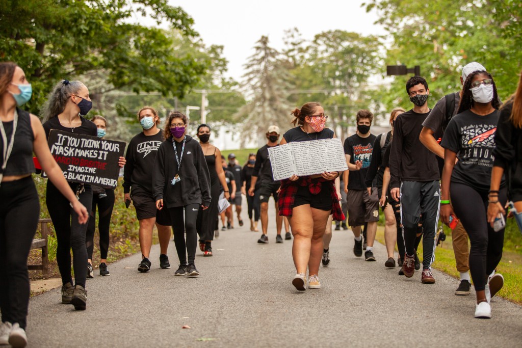 BLM marchers