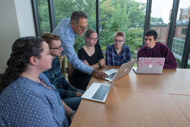 Michael Arciero says an important component of the Data Science program will be project-based experiential learning 